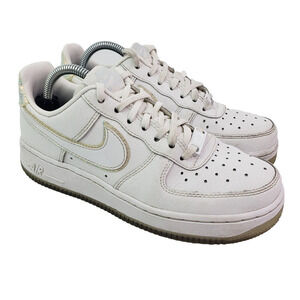Nike Air Force 1 Low Womens Size 5.5 White Classic Sneaker Shoes 616725-105
